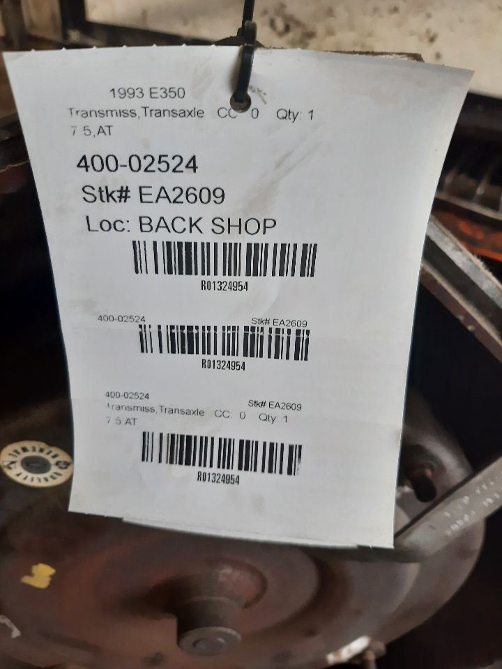 Automatic Transmission E4OD 8-460 7.5l Fits 92-94 FORD E350 VAN 1324954