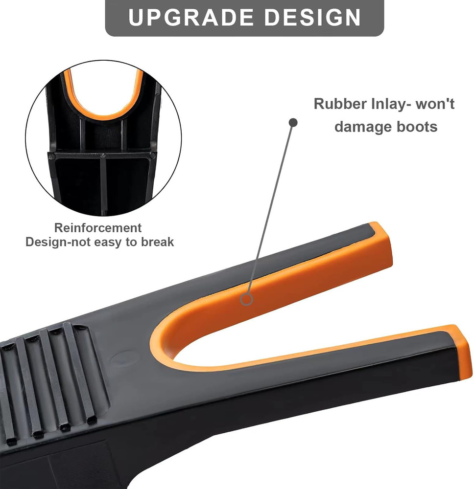 BOOMIBOO Boot Jack,Boot Remover for Cowboy Boots,Boot Puller for Waders and Work