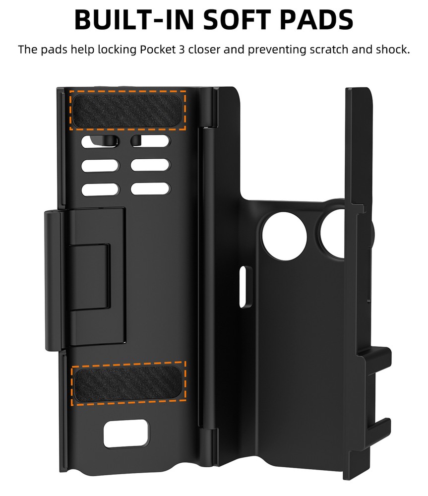 Expansion Adapter Frame Protective Case Brackets for Osmo Pocket 3 Accessories