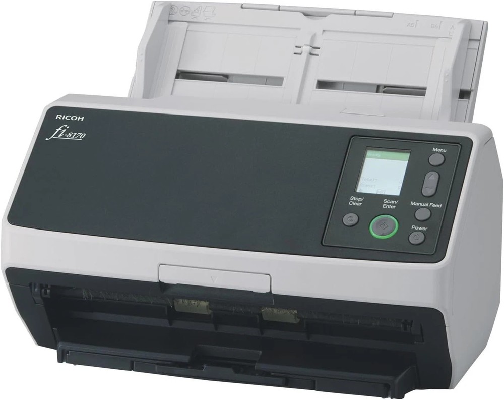 Ricoh fi-8170 Color Duplex Document Scanner USB High Speed Tested Working