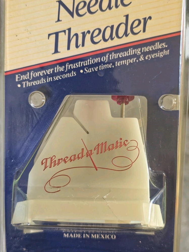 Vintage Thread-a Matic Sewing Automatic Needle Threader New in Packaging