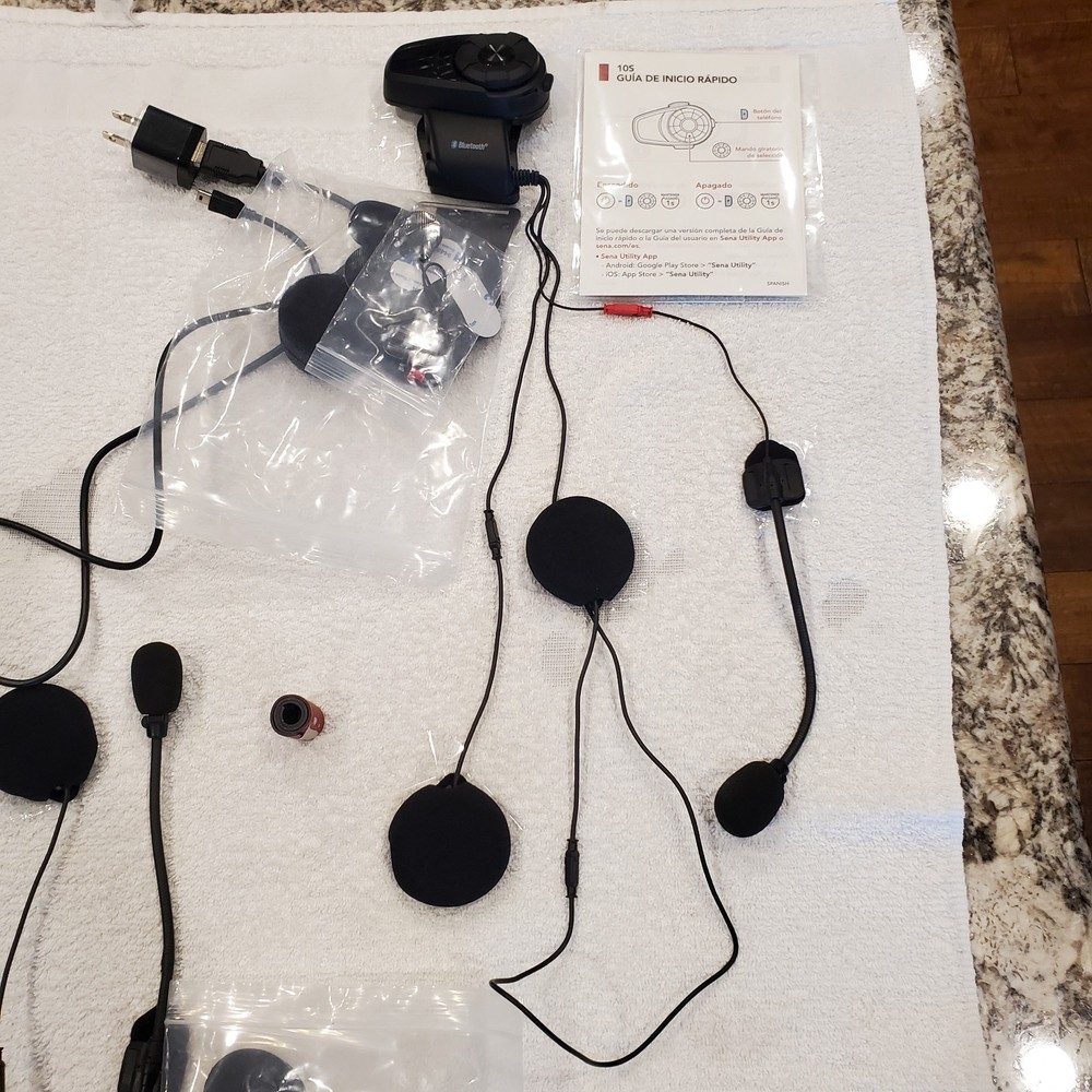 Sena 10S Motorcycle Bluetooth Headset Communication System