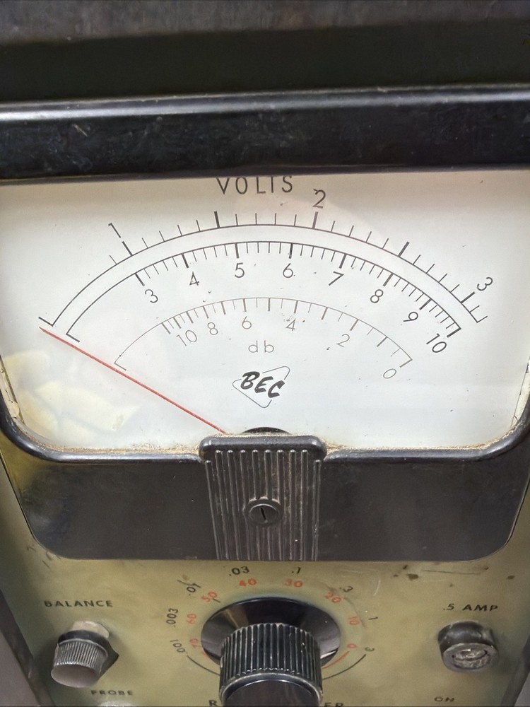 Boonton Electronics 91CA RF Voltmeter Untested