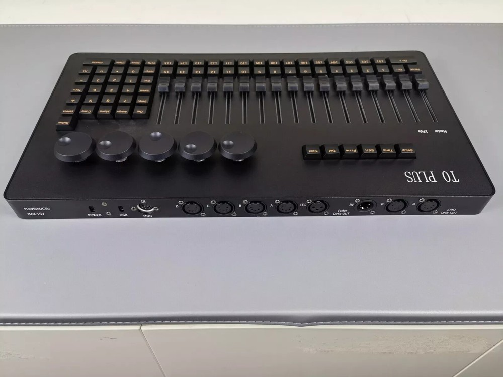 T0 PLUS Lighting Console Stage DMX512 Controller LED DJ Lighting Mini Console