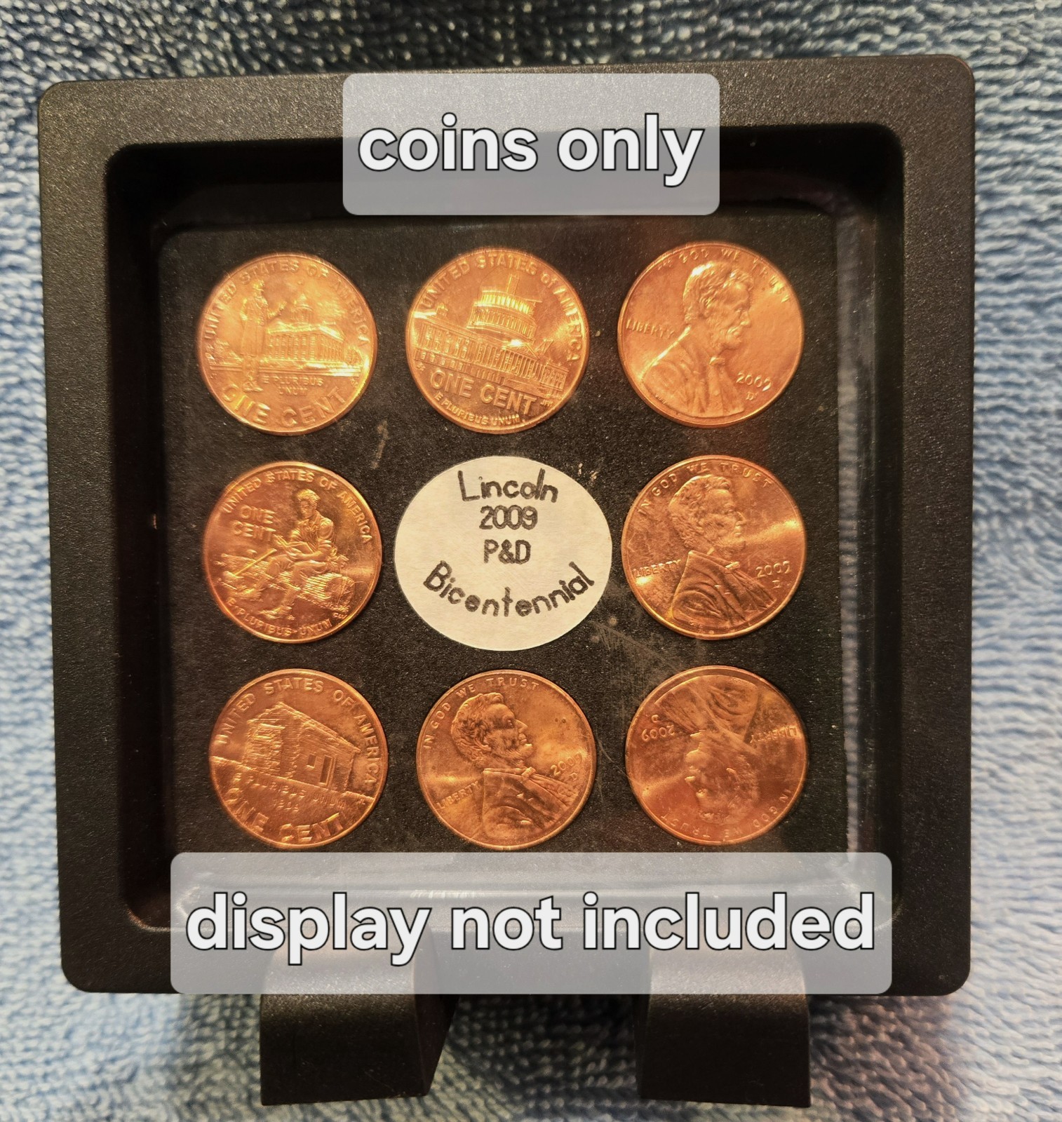 2009 Lincoln Bicentennial PD Uncirculated 8-Coin Set from rolls