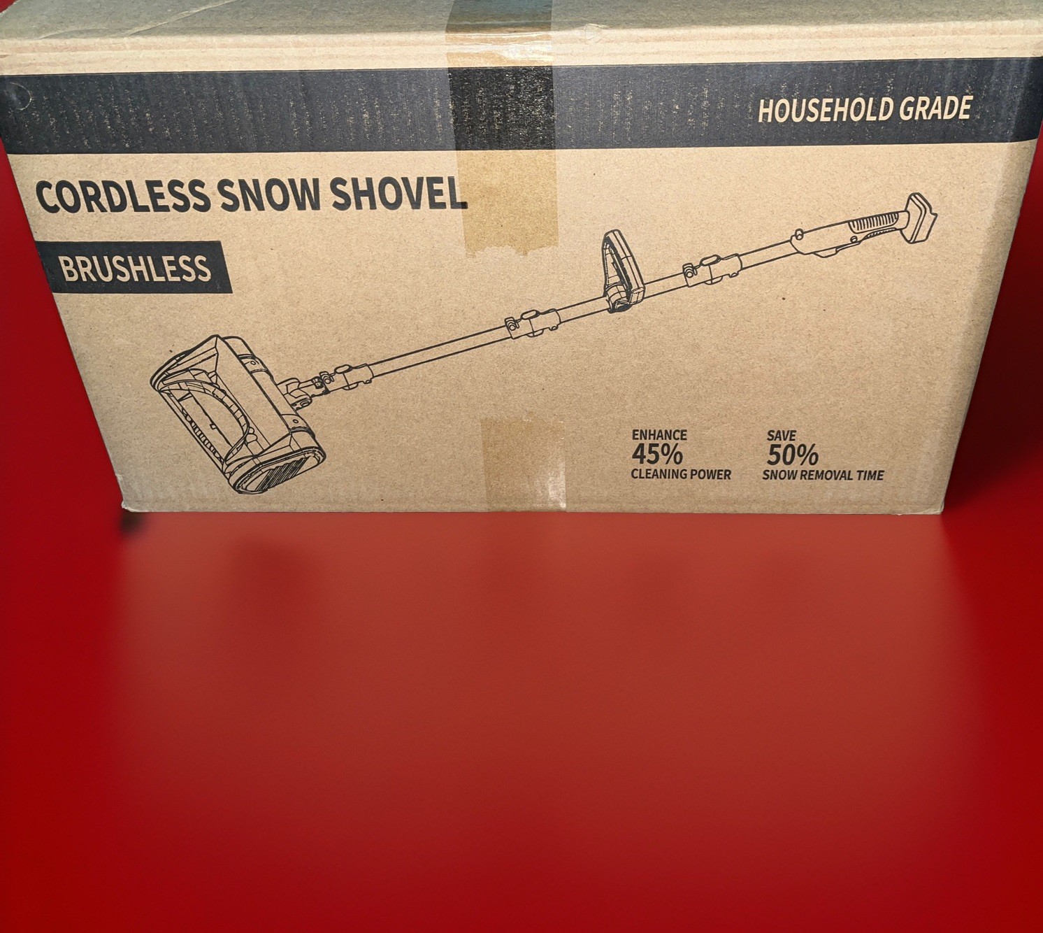 Electric Cordless Snow Shovel, 14.4-Inch | 24V | 5.0Ah Brushless Cordless Snow B