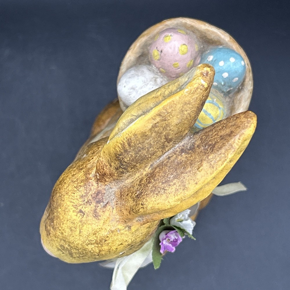 10.5” Ceramic Easter Bunny. Made In China