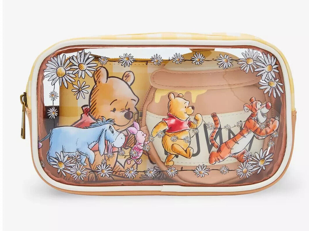 Disney Winnie the Pooh Daisy Cosmetic Bag Set - NEW with Tags