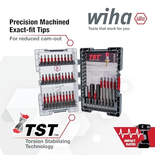 76884 40 Piece MaxxTor Impact Bit Set