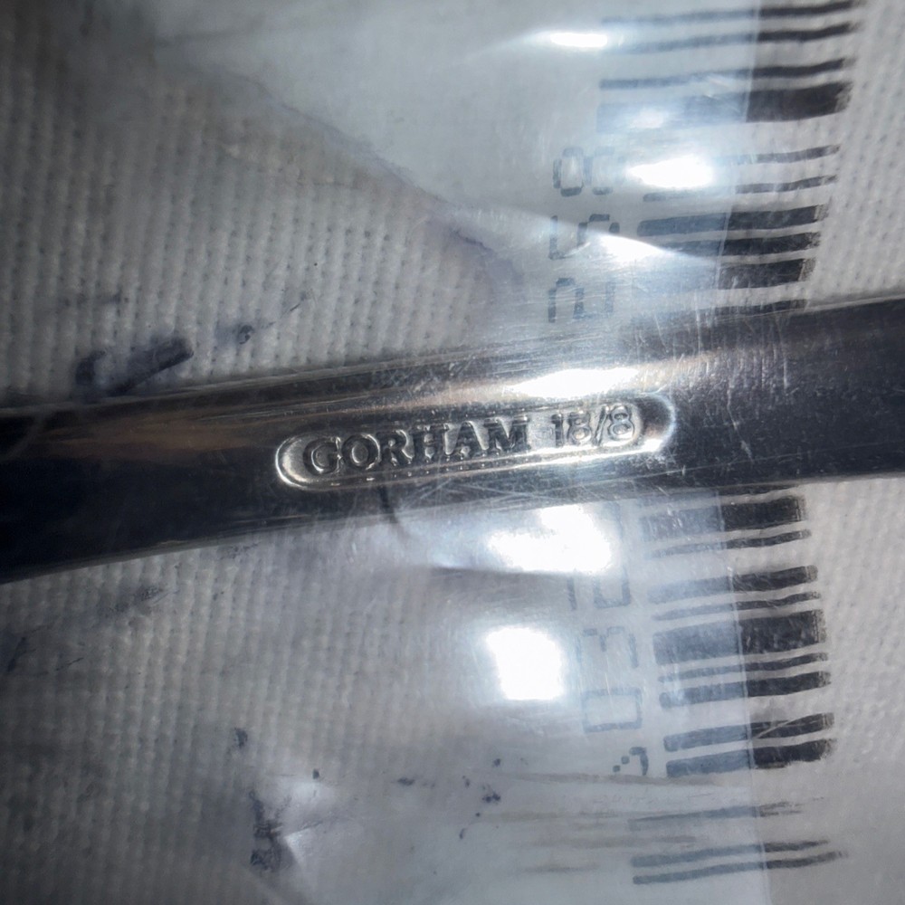 Gorham Silver Tristan II Teaspoon 9331300 New Flatware Silverware NIP