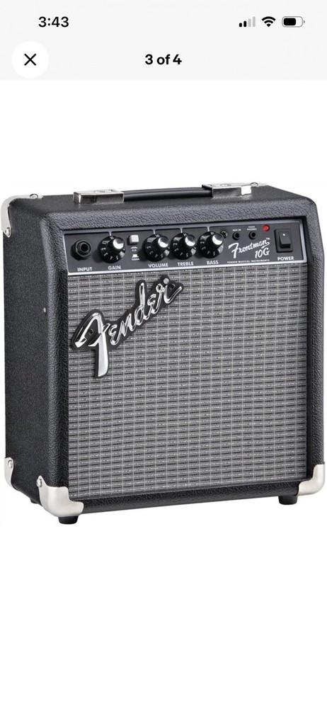 Fender Frontman 10G Guitar Combo Amplifier - Black