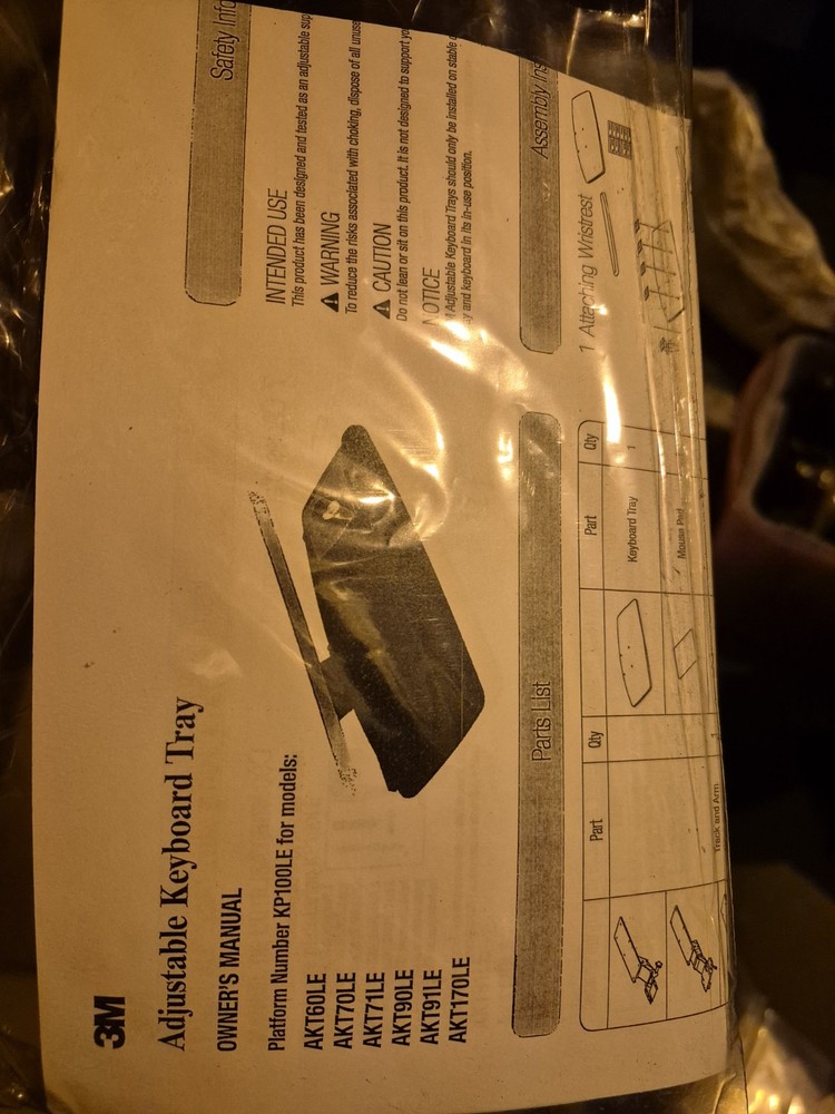 3m Standard Keyboard Platform