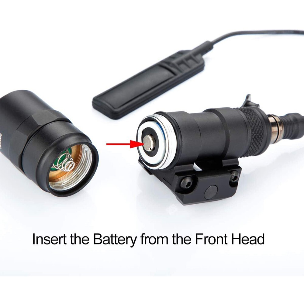 Mini M300B Light Constant Momentary Weapon Flashlight Remote Pressure Switch