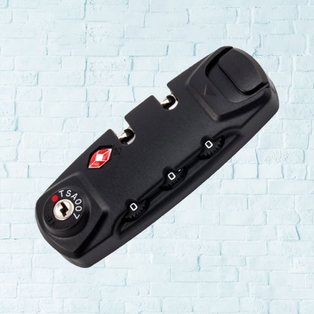 Customs Lock Zipper Bags Fixed Lock Fixed Safety Lock TSA007 Authentication