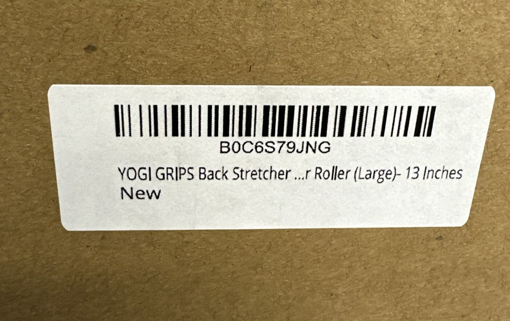 Back Roller - Back Stretcher, Back Cracker, Yoga Wheel, Deep Tissue Massager -