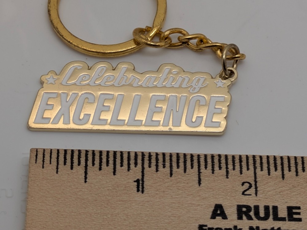 Celebrating Excellence Keychain