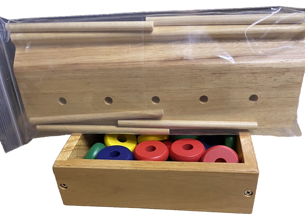 Math Learning Game See and Solve Math By Lakeshore Wooden Educational