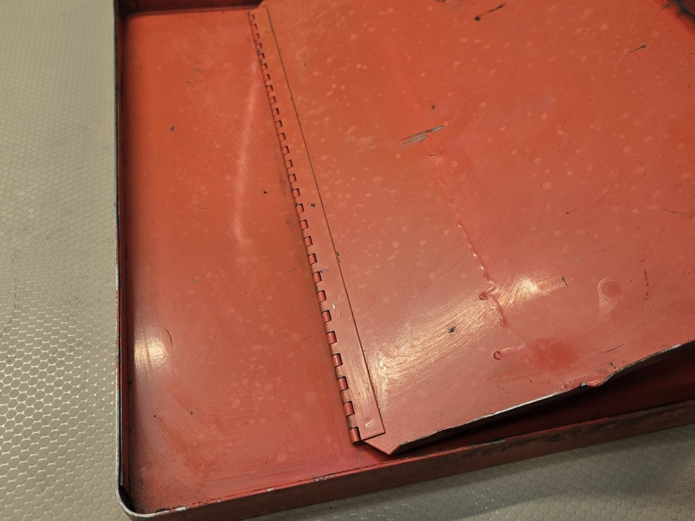 Vintage Snap-On Tool Box Folding Side Shelf Tray USA