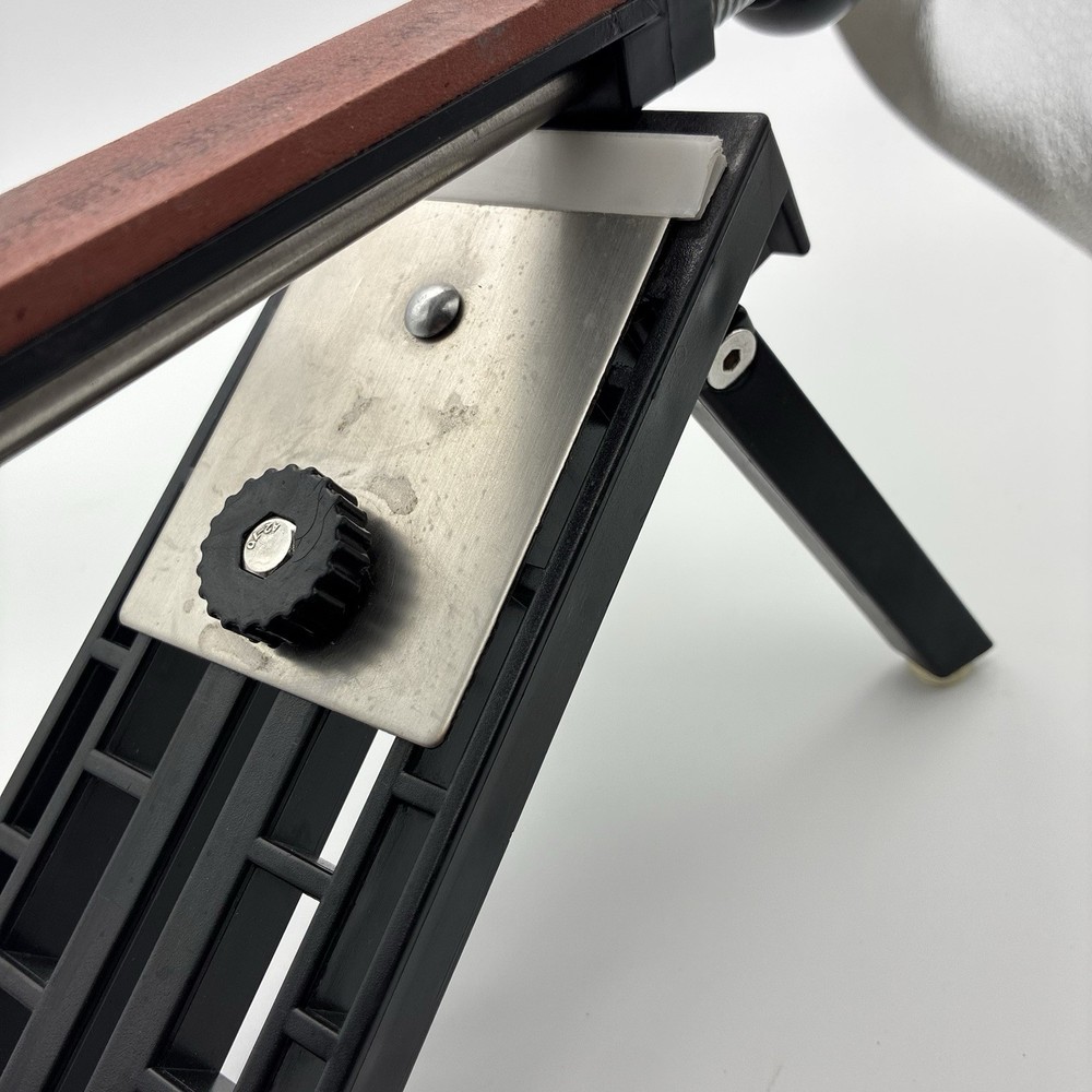 Fixed Angle Knife Sharpener Comes With Seven Whetstone Blocks And Bag