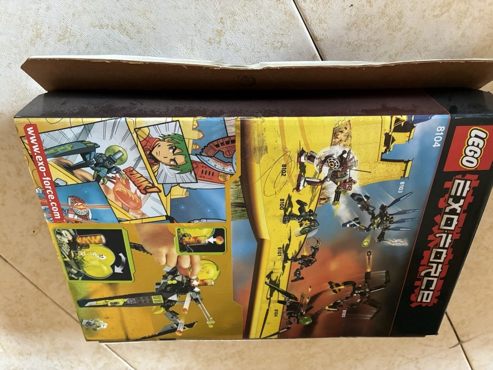 Lego BOXES ONLY Stealth Hunter Hikaru & Shadow Crawler Devastator Exo-Force