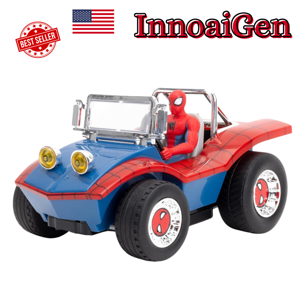 Jada Marvel Spider-Man Buggy Car Turbo Boost Remote Control Full-Function NIB