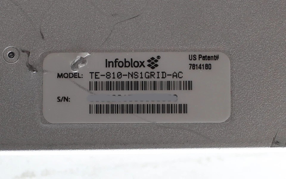 Network service Infoblox trinxic 800 TE-810-AC