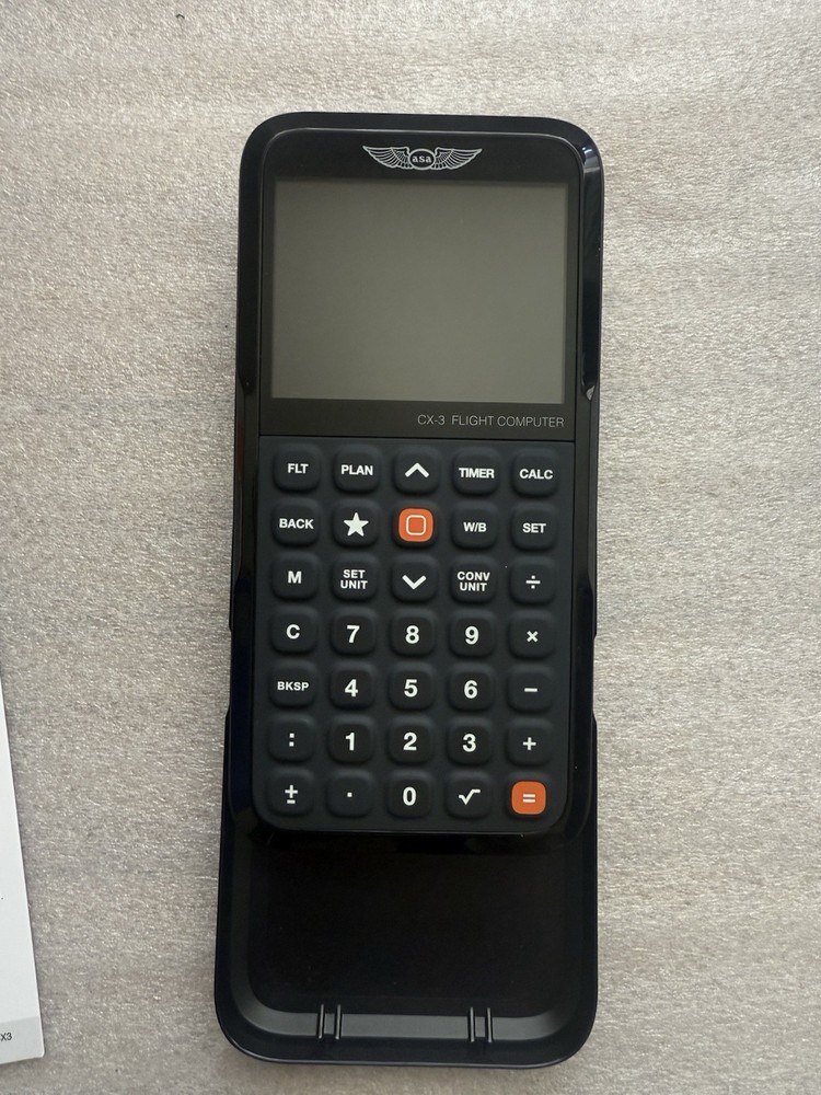 ASA CX-3 ELECTRONIC FLIGHT COMPUTER