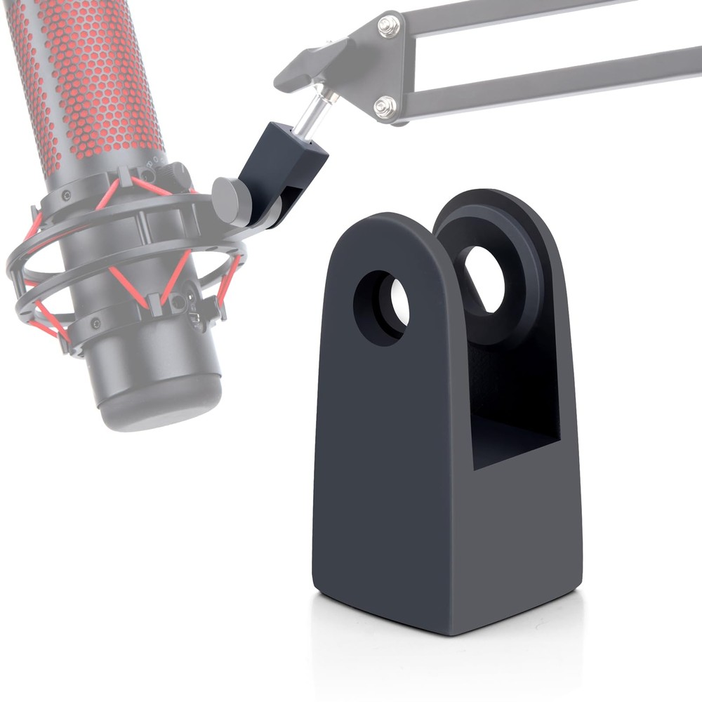 Mount Adapter for HyperX Quadcast Mic Boom Arm Replacement for Content Creators
