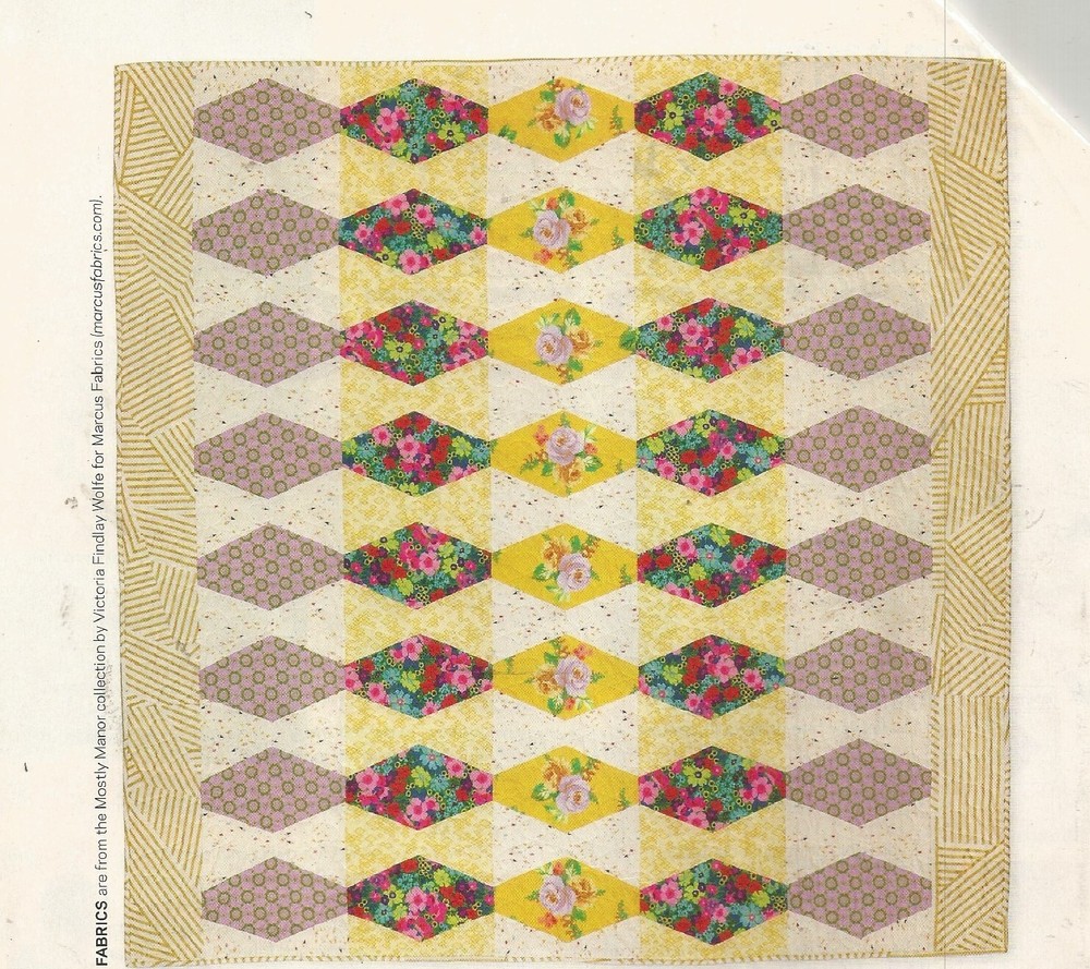 L0226 HOME STRETCH QUILT PATTERN/INSTRUCTIONS