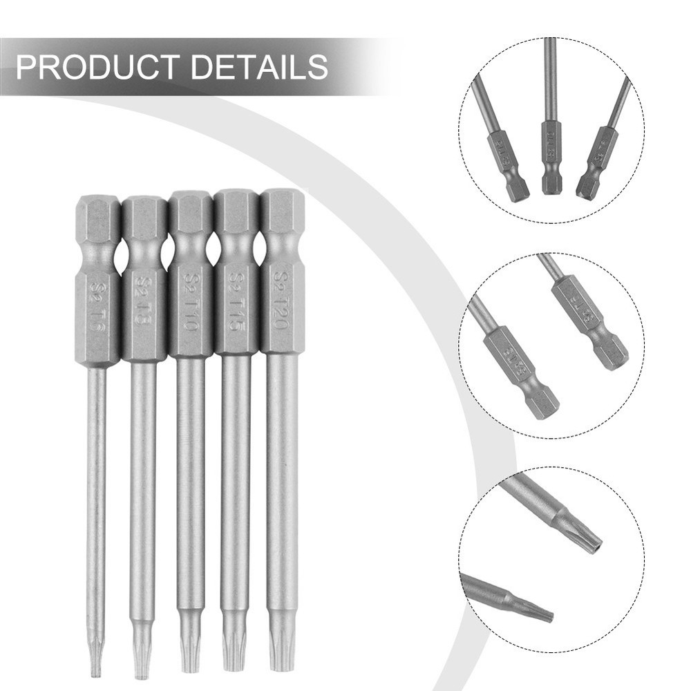 High Performance Magnetic Screwdriver Bits Grab and Hold Screws with Ease