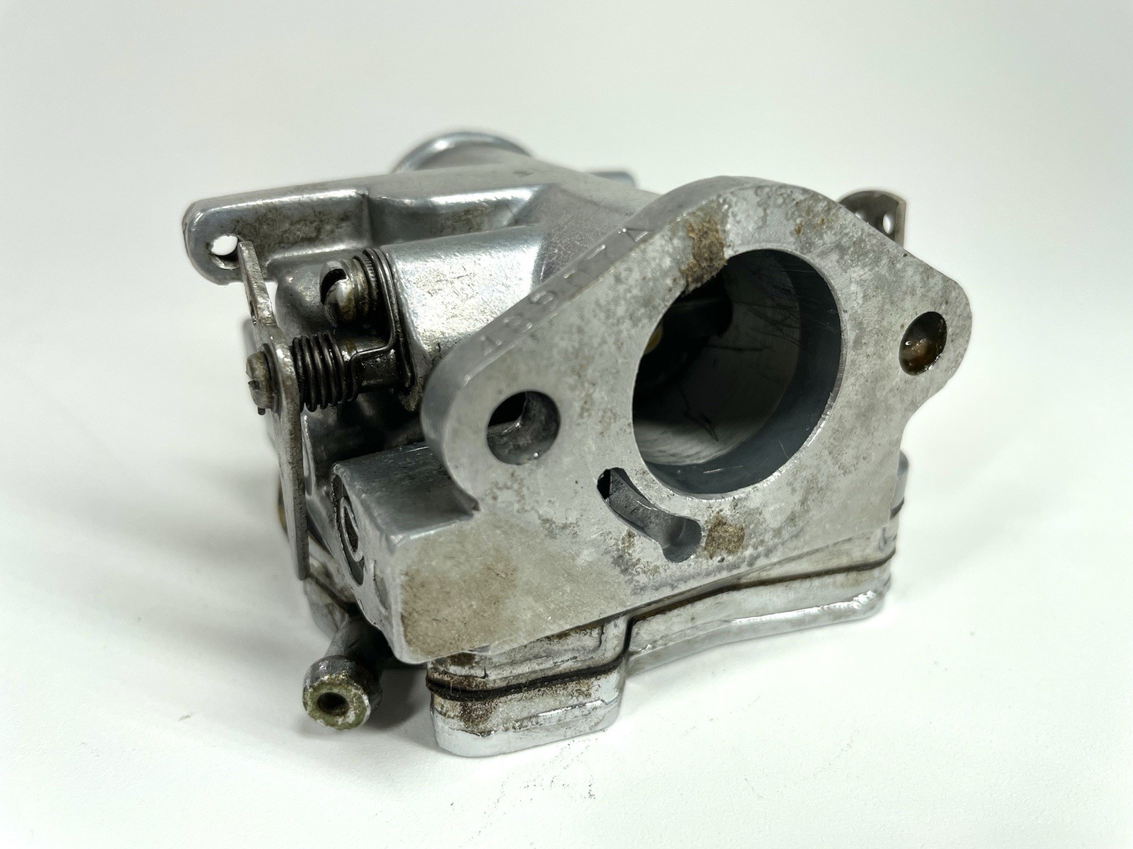 McCulloch Flat Back Chrome Carburetor 48907A Engine Go Kart Vintage Racing MC