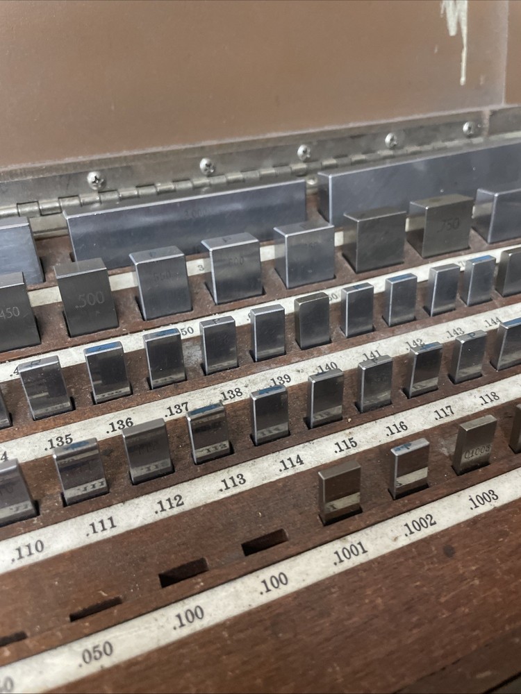 ICC 81 Pc Rectangular Gage Block Set .050-4”