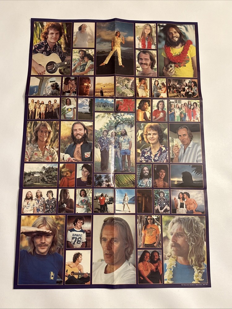 Vintage 1976 America Band Anaheim Stadium July 3 Concert Poster