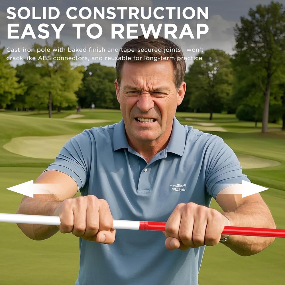 Golf Flagstick 6Ft, Portable Five-Section Design for Backyard Practice Putting G