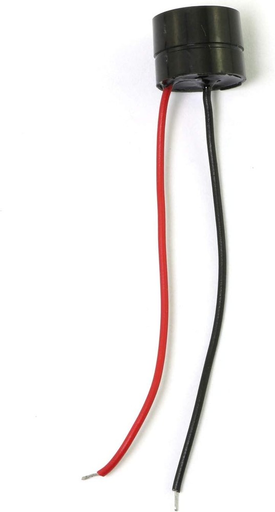 5pcs DC 12V Wired Active Electronic Buzzer Electromagnetic Type 12095 Black