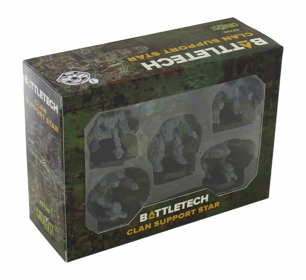BattleTech Mini Force Pack: Clan Support Star