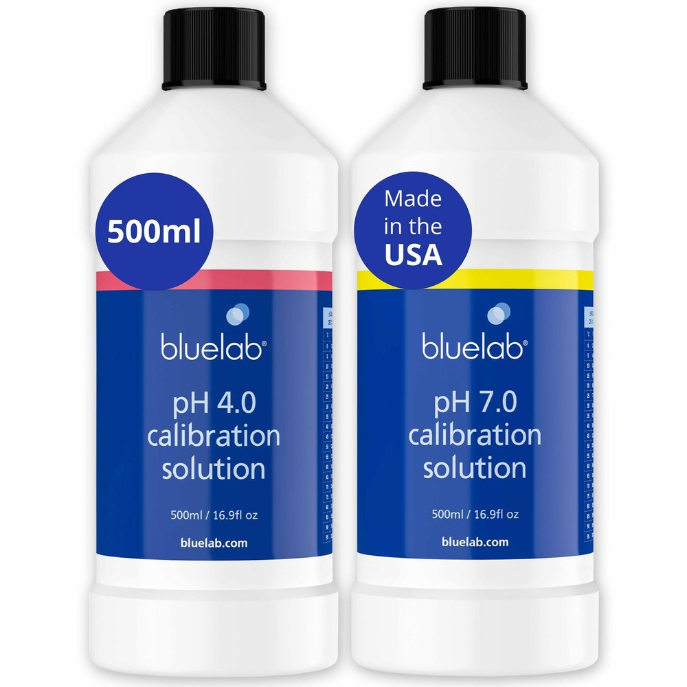 pH 4.0 & 7.0 Calibration Solution Kit - pH Meter & pH Pen Calibration for Balanc