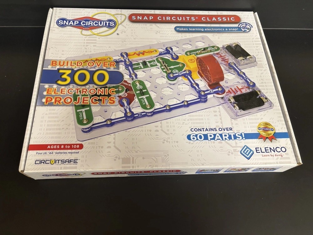Elenco Snap Circuits SC-300 Electronics Kit OPEN BOX Toy 300++ Projects **Read