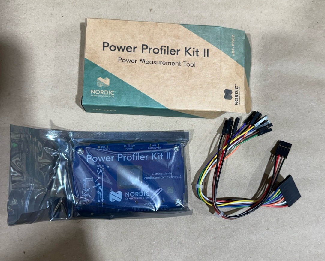 New Nordic NRF-PPK2 Power Profiler Kit II current monitor