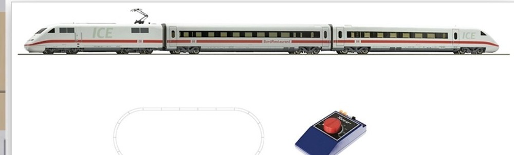 Roco DB  ICE Starter Set 51319 HO Scale DC