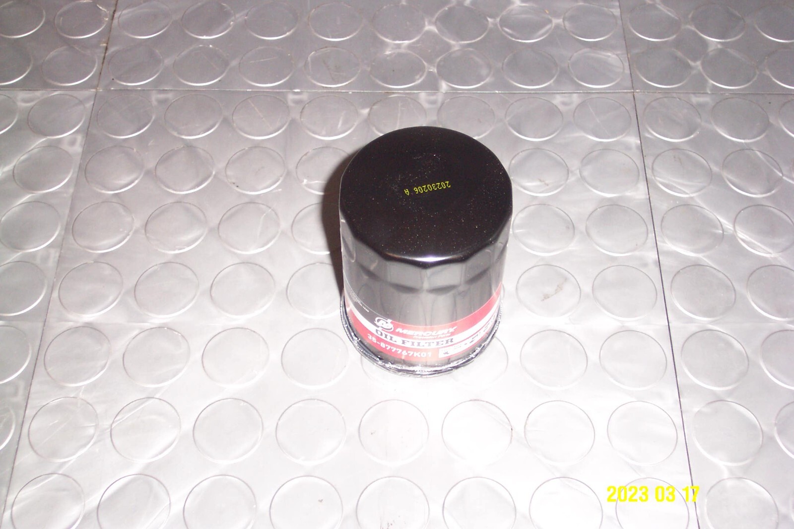 Mercury Quicksilver Verado Oil Filter L4 135 - 200HP OEM PN 35-877767K01 2 pack