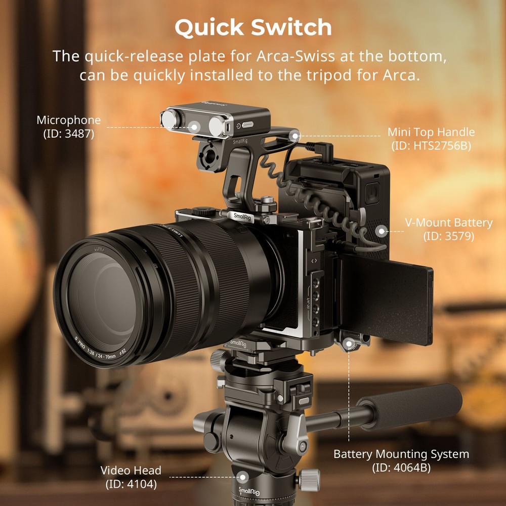 SmallRig Cage for Panasonic LUMIX S9 4515