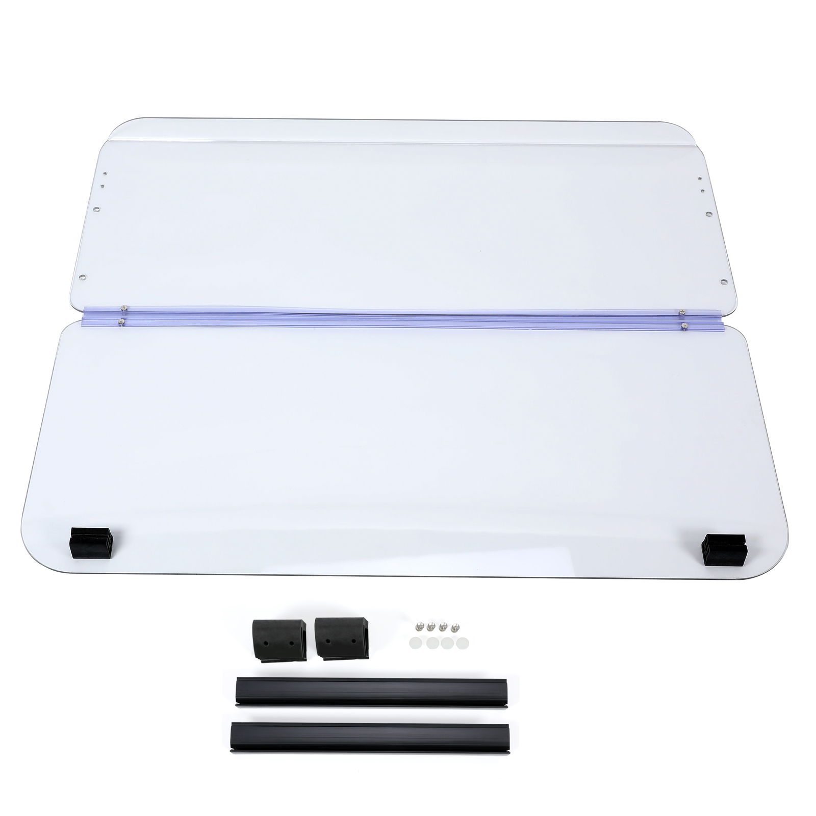 For 1985-1995 Yamaha G2 / G9 Models Clear Folding Golf Cart Windshield