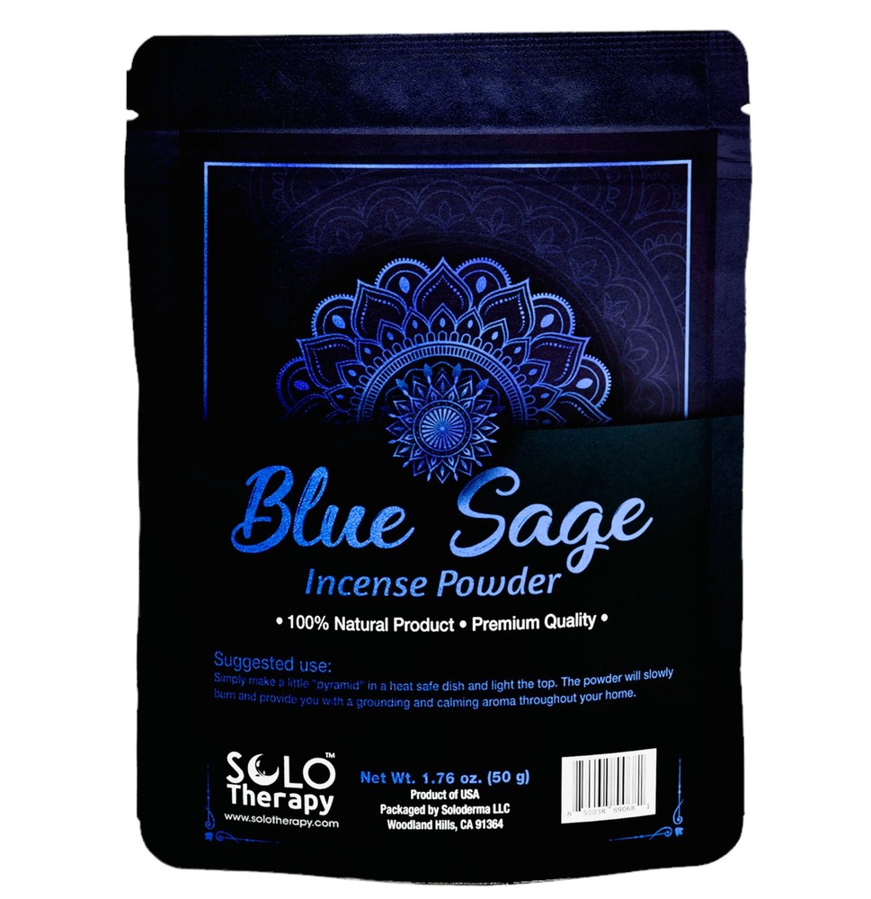 Blue Sage Incense Powder