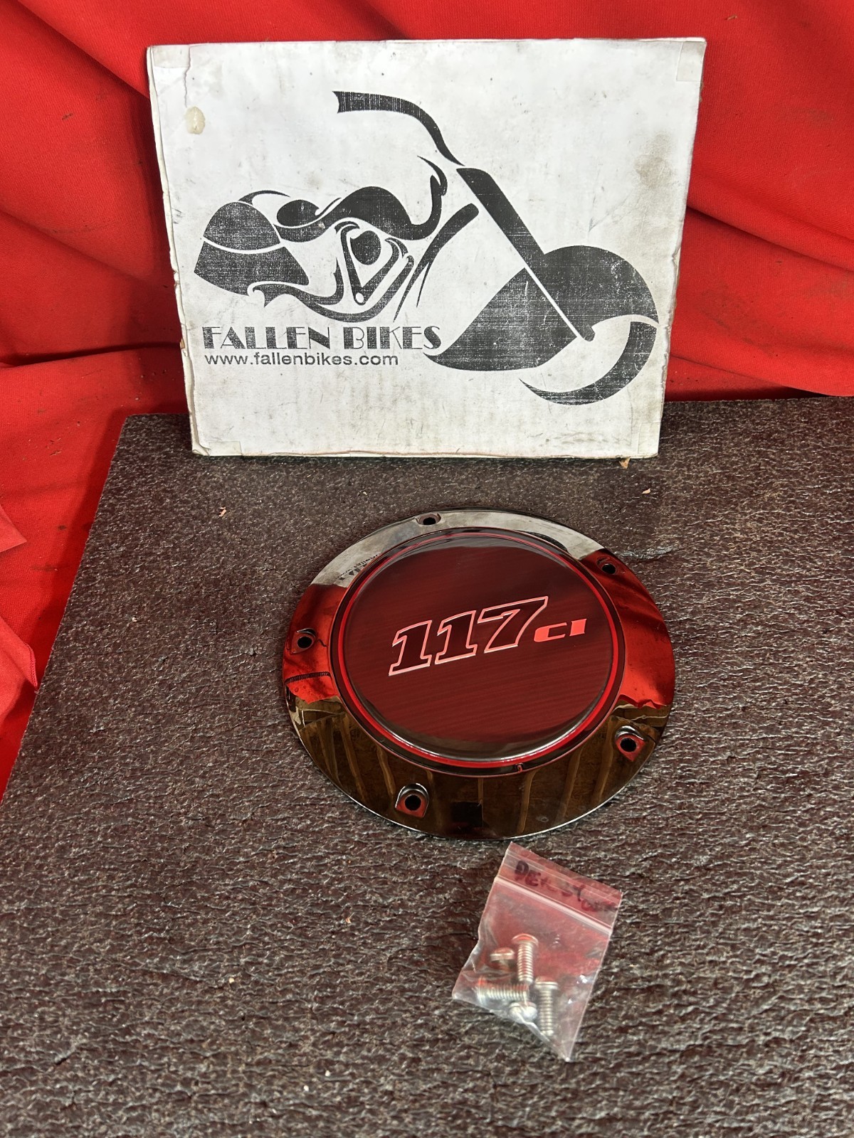 Genuine Harley-Davidson Touring CVO 117ci Derby Cover Black/Grey 25700748