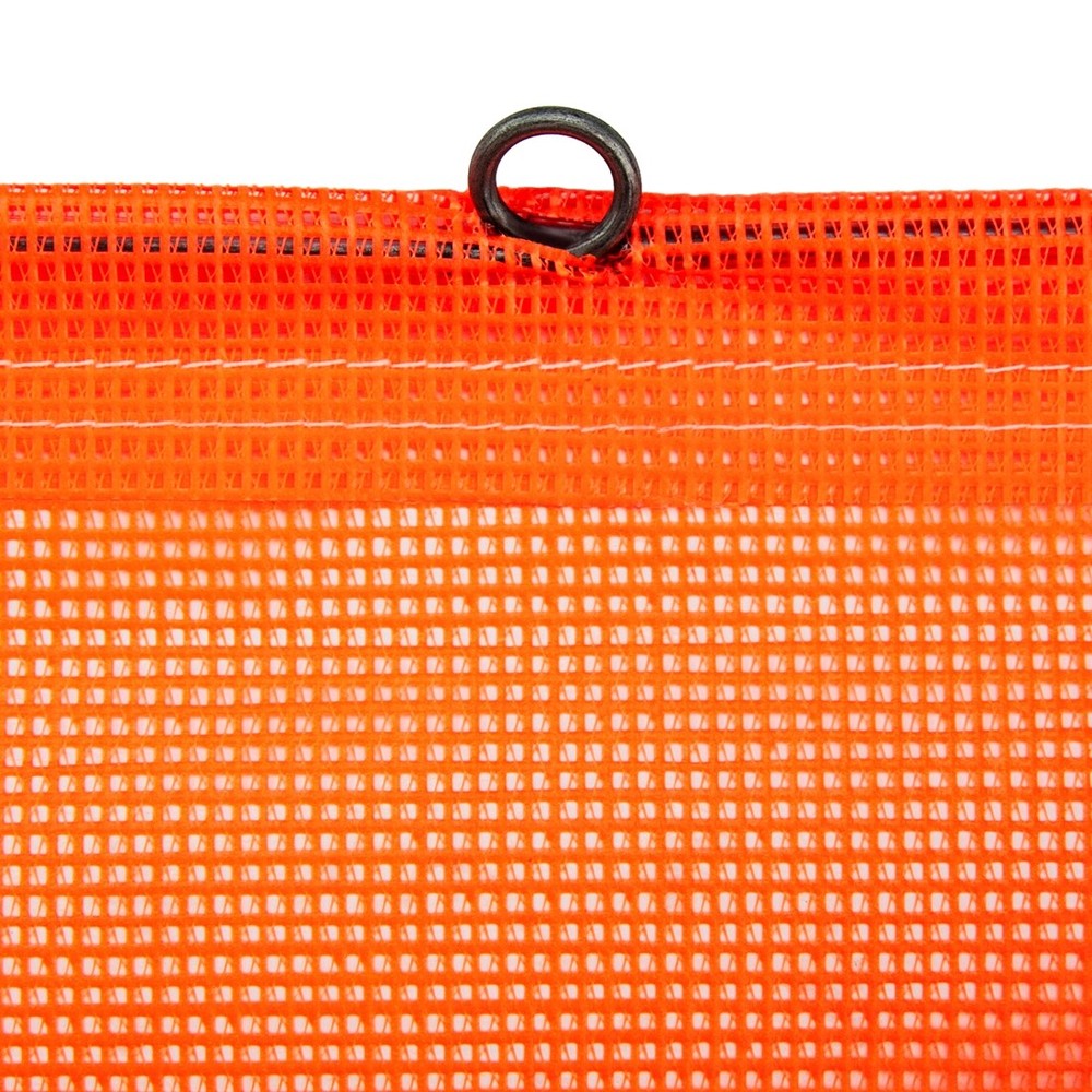VULCAN Safety Flag - Wire Loop - 18" x 18", 4 Pack - Vinyl Coated Polyester