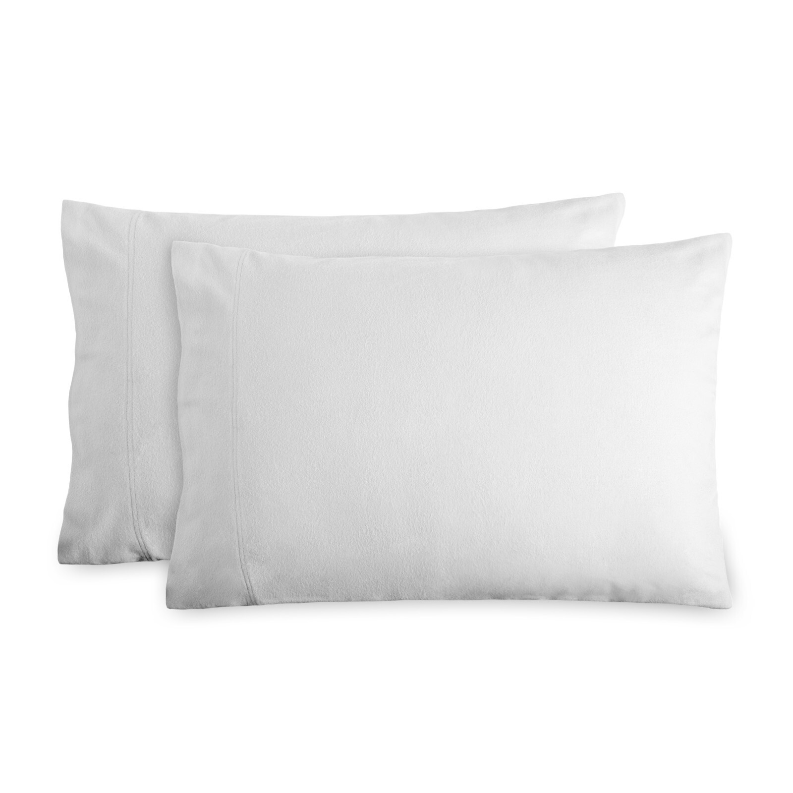 Flannel Pillowcase Set - 100% Double Brushed Flannel Cotton - Bare Home