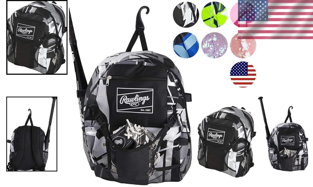 Ultimate Youth Baseball & Softball Backpack - Compact & Organized Design