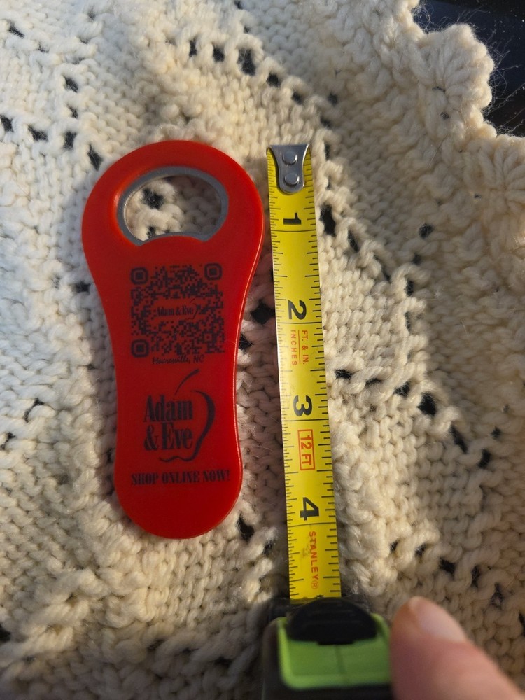 Adam & Eve Bottle Opener 4"