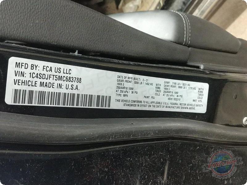 Used A/C Selector Switch fits: 2021 Dodge Durango temperature control front cont